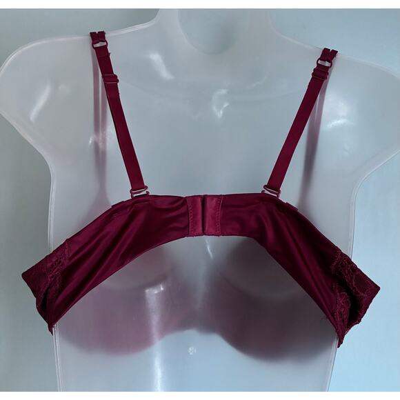 Ambrielle Ultimate Upsize Bra Bombshell Style 36C Pink Push Up - Picture 2 of 6